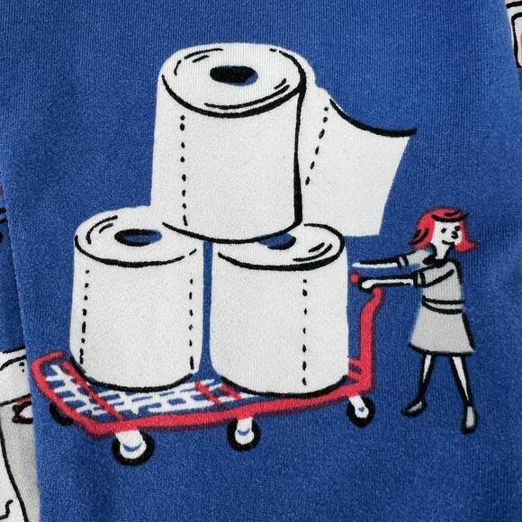 Munki Munki Costco Favorites 2 Piece Novelty Pajama Set Size L - Picture 3 of 10